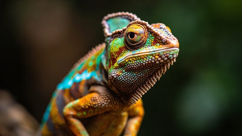 Chameleon Colour Change Facts image