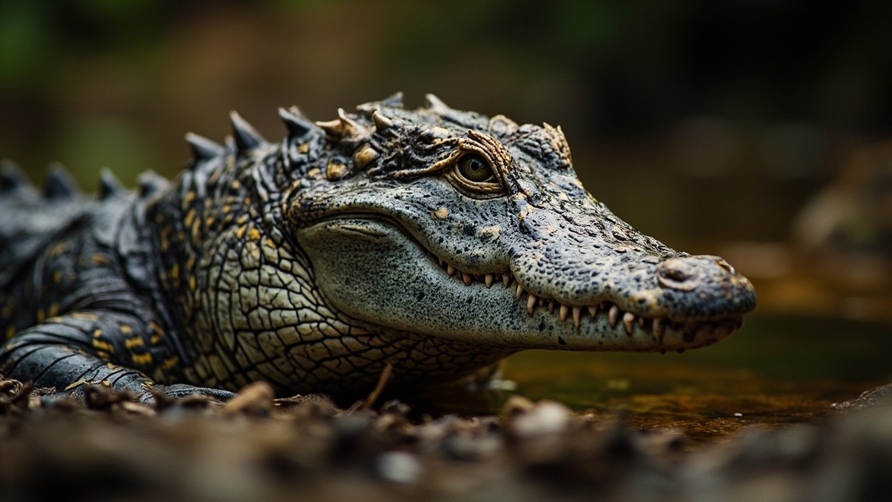 Chinese Alligators Yangtze Wetlands image