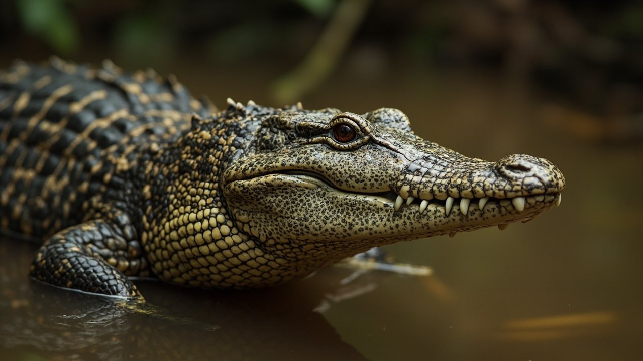 False Gharials Sumatras Swamps image