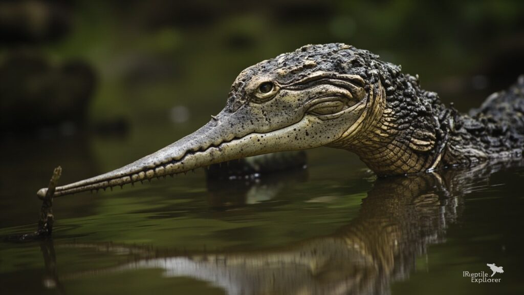 False Gharials Sumatras Swamps image