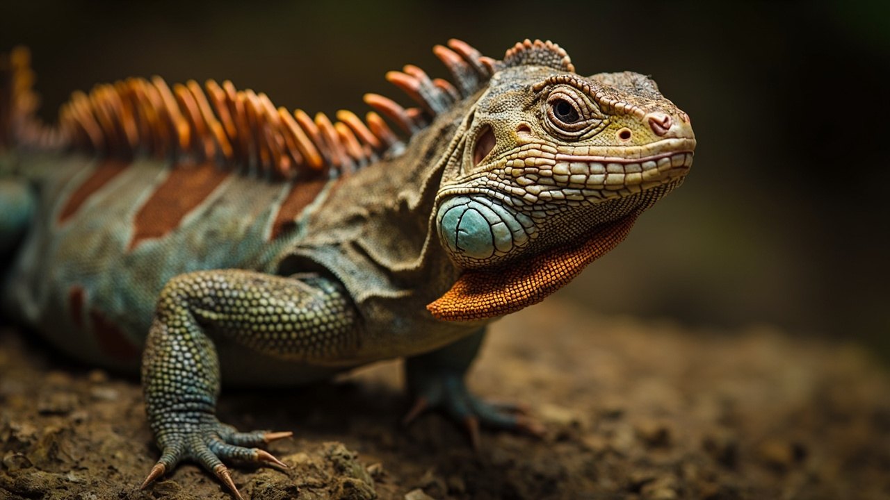 Frilled Lizards Prehistoric Marvels image