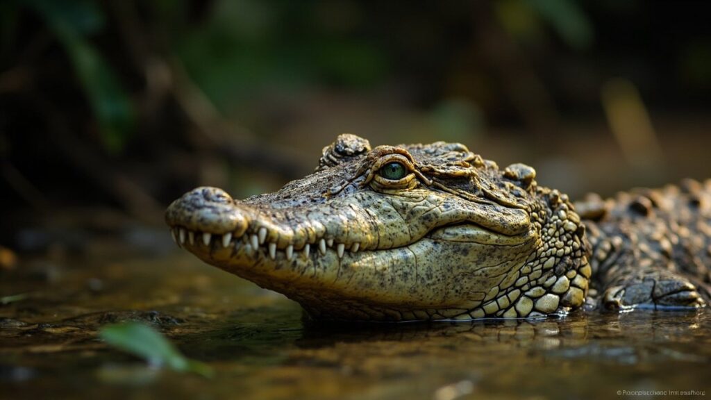 Gharial Crocodile Slender Snouted Fisher image