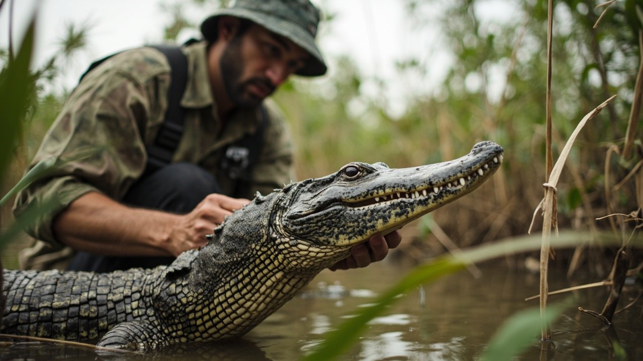 Indian Gharial Conservation Efforts 4 monitoring research initiatives