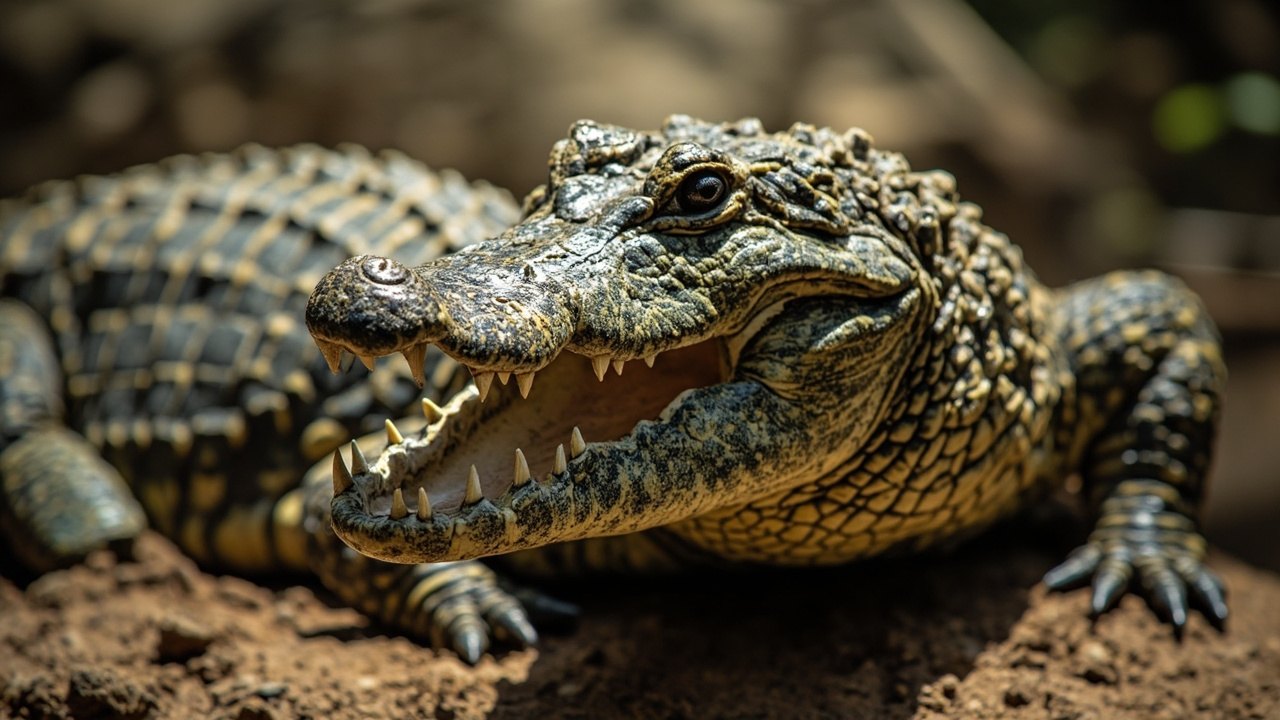 Nile Crocodiles African Dwellers image