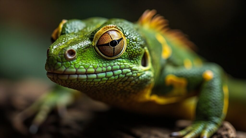 Perus Vibrant Rainforest Reptiles image