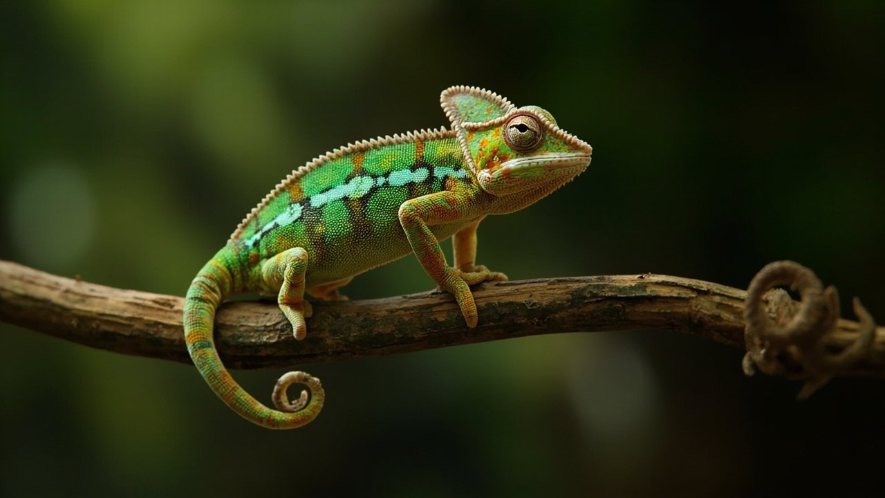 Pygmy Leaf Chameleon Tiny Champion image