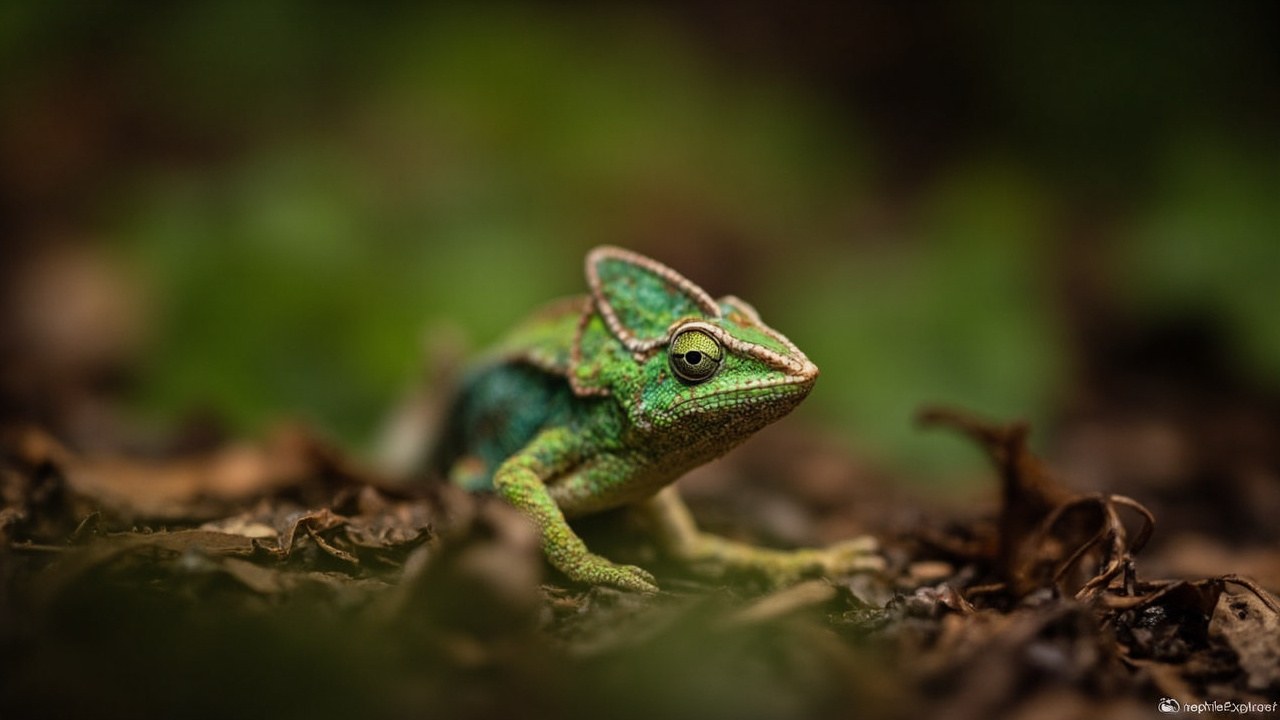 Pygmy Leaf Chameleon Tiny Champion image