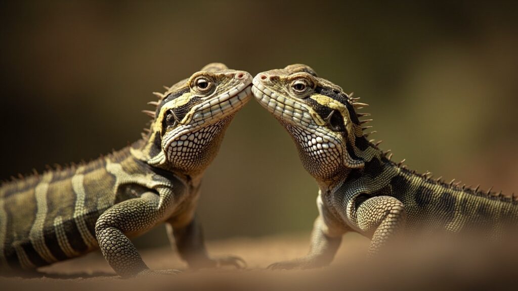 Reptile Courtship and Mating Rituals image