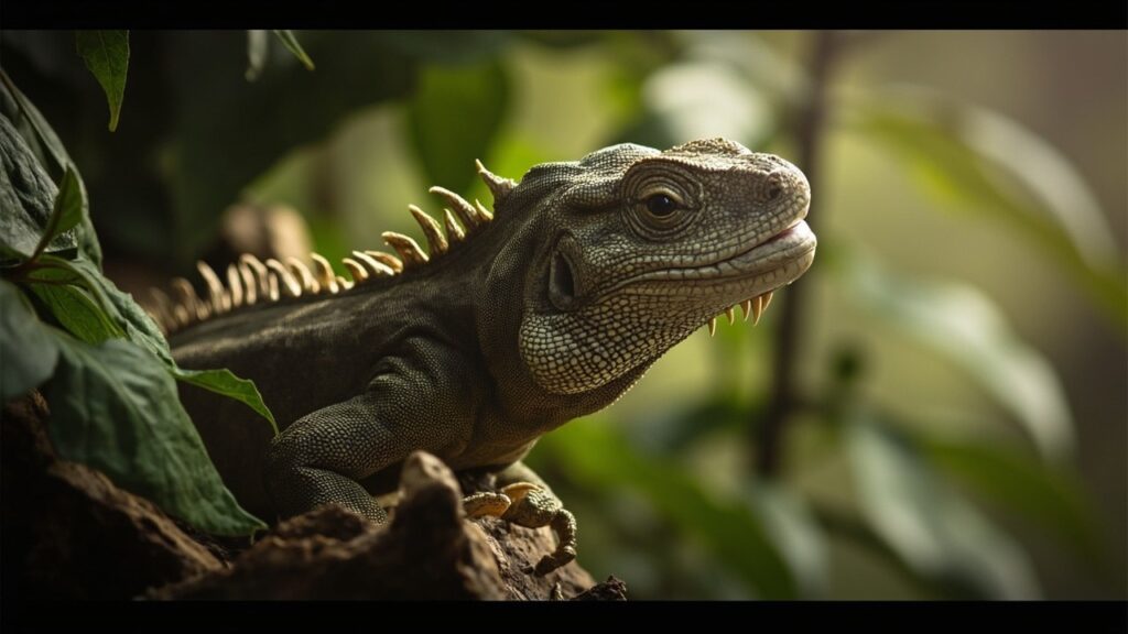 Rhinoceros Iguana Horn Mystery image