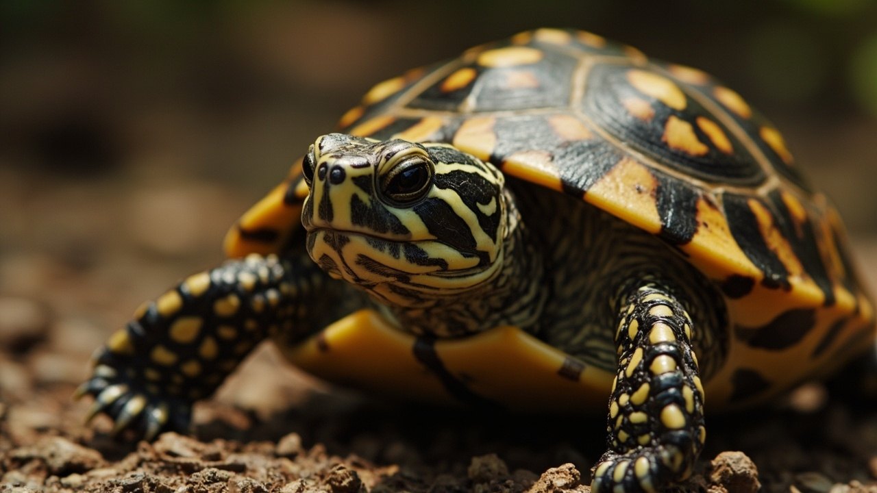 Spotted Turtles Dappled Shells image