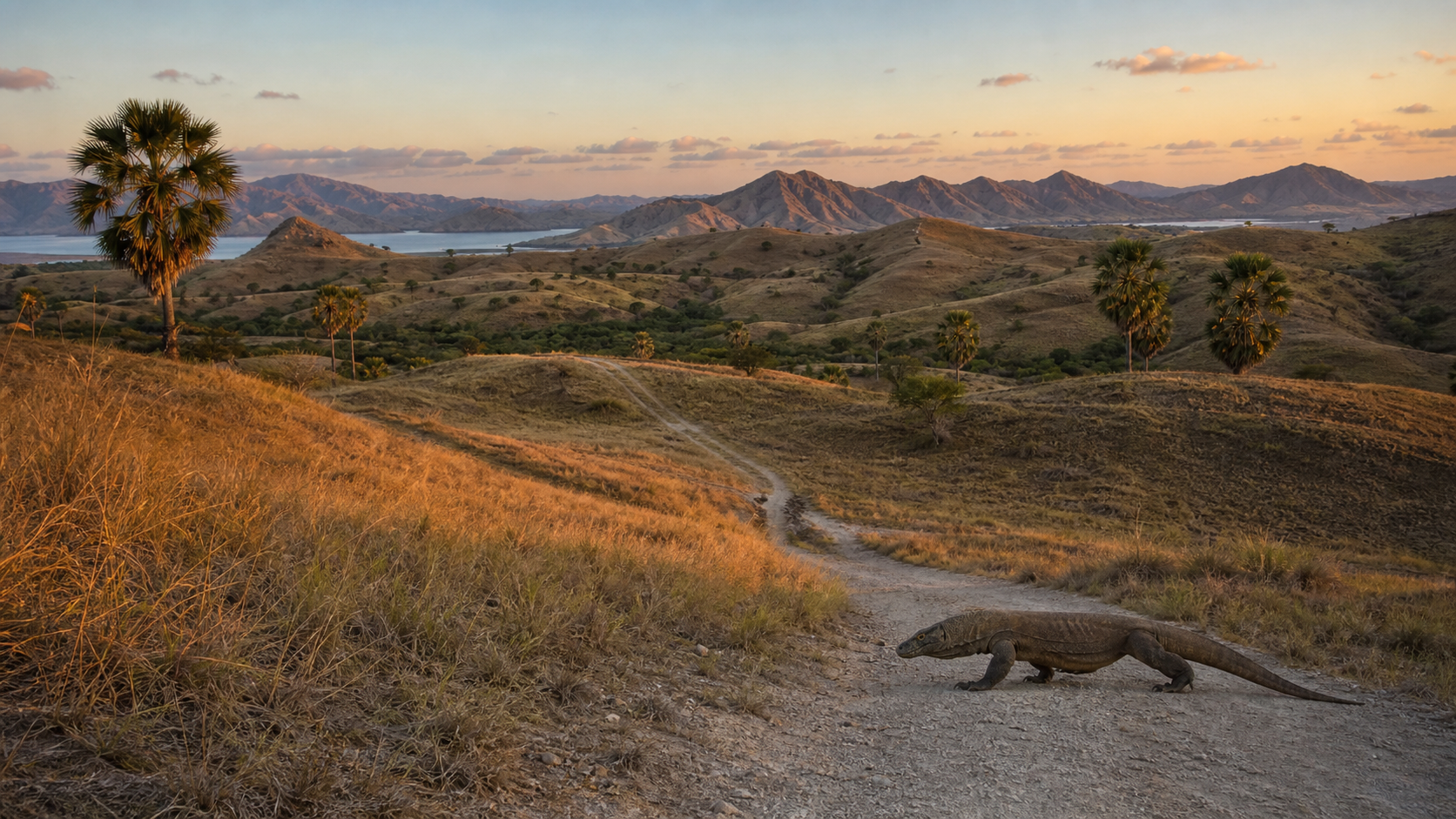 Komodo Dragons: The Largest Lizards 4 Komodo dragon resting in dry tropical habitat