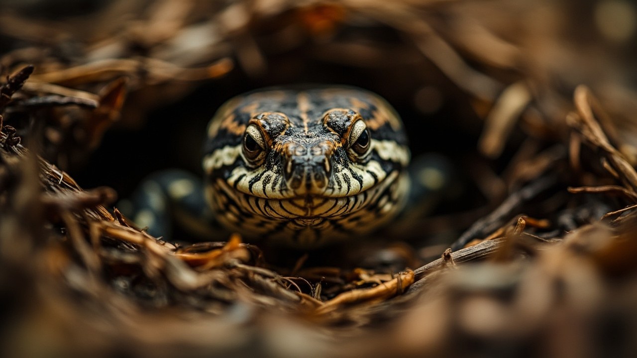 Reptile Hibernation Facts Revealed 1 communal denning snake behavior