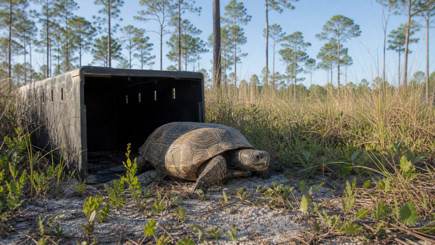 Reptile Reintroduction Projects: What Success Requires 1 Native reptile entering protected habitat during reintroduction