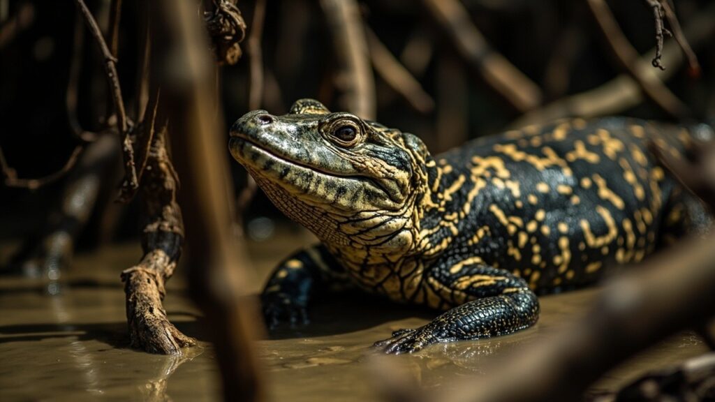 Sundarbans Mangroves Scaly Dwellers image