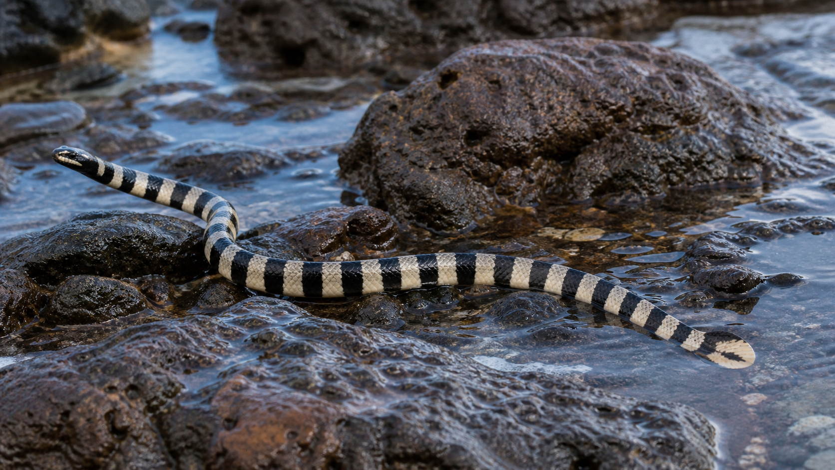 Sea Kraits in Intertidal Zones — Coastal conservation